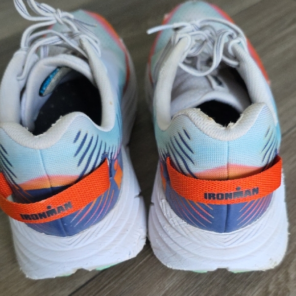 Hoka White and Multicolor Athletic Shoes - Picture 4 of 10